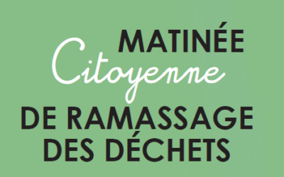 Matinée citoyenne – Ramassage des déchets – 17/10/2026
